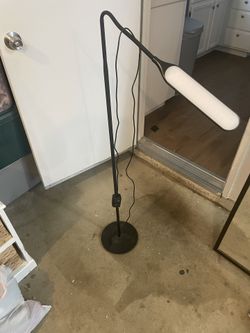 Black Stand Up Adjustable Lamp Light