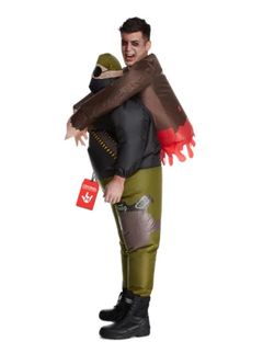 Costume/inflatable Zombie hunter