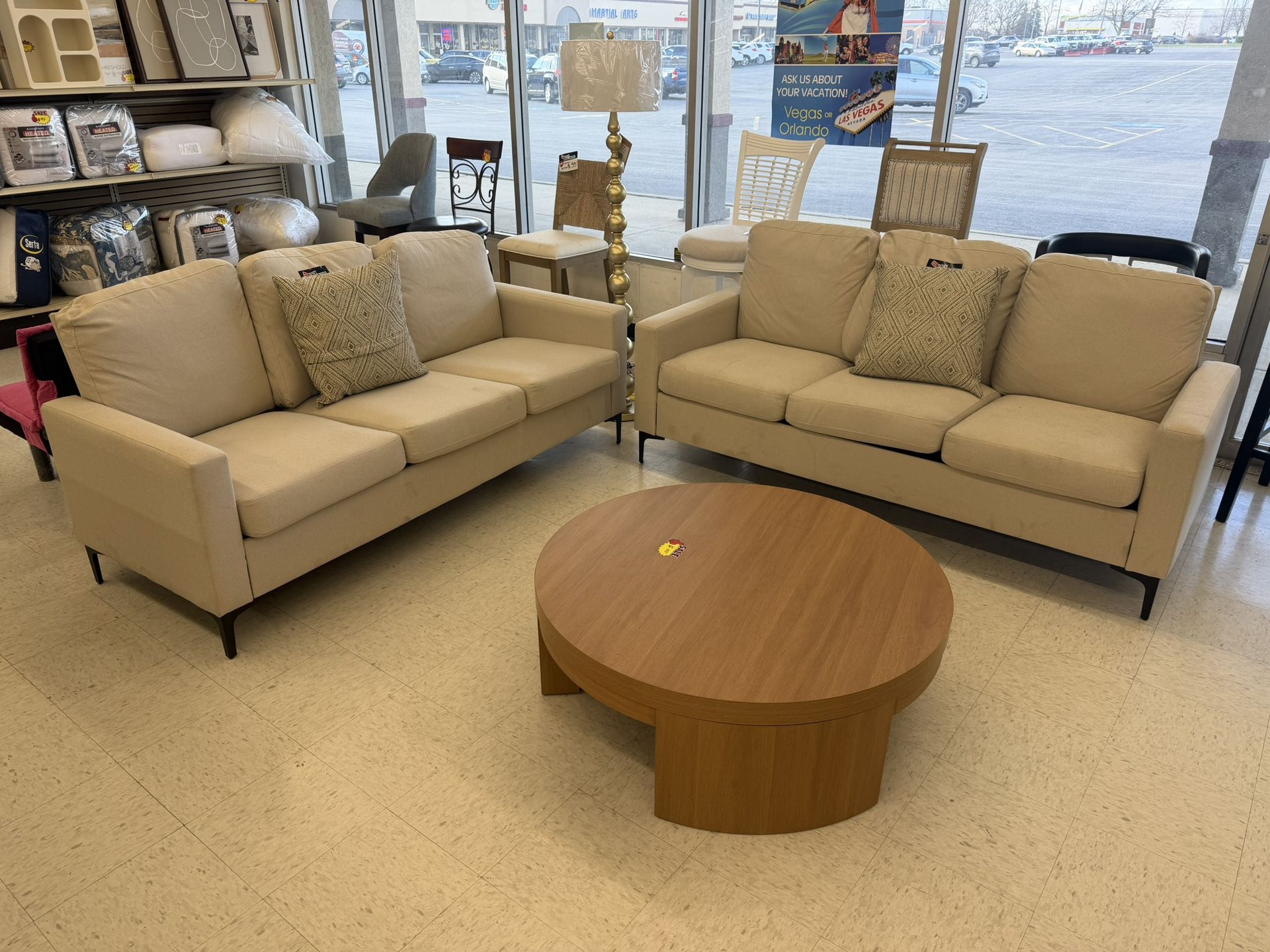 2 Sofas Brand New $399. Only For Both
