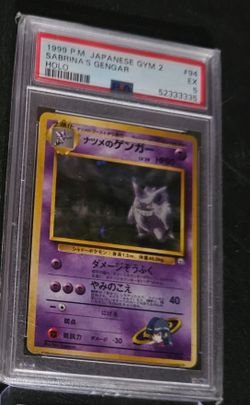 Sabrina's gengar japanese psa 5