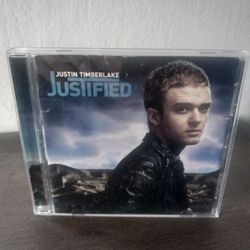 2002 Justin Timberlake Justified Cd