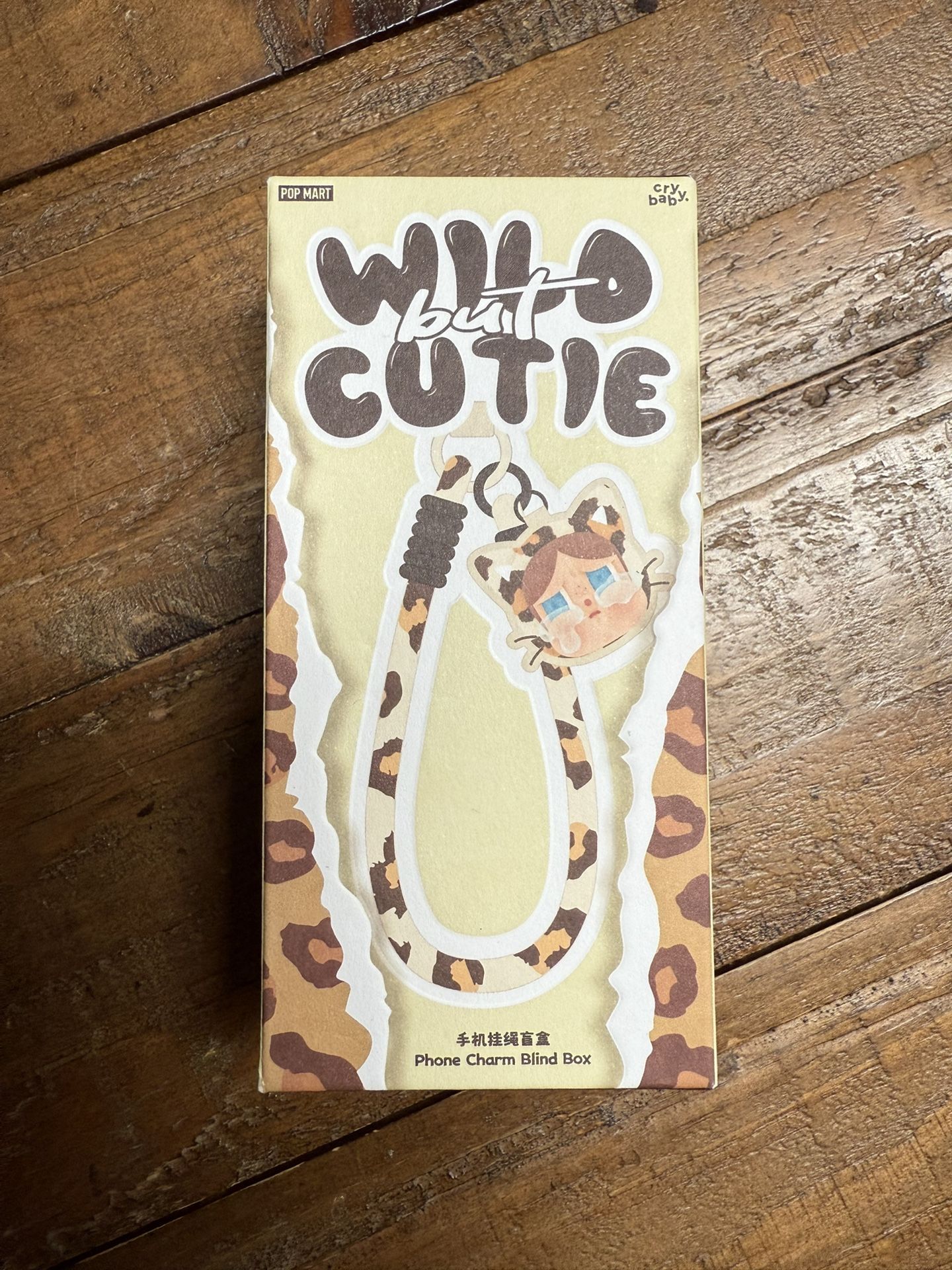 CRYBABY Wild but Cutie Series Phone Charm Blind Box by POP MART