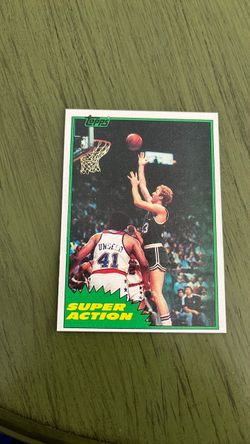 82 Larry Bird in action