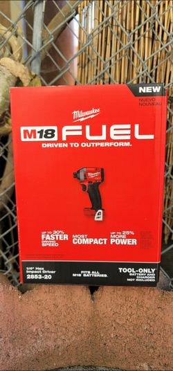 Milwaukee M18 FUEL ¼” Hex Impact Driver