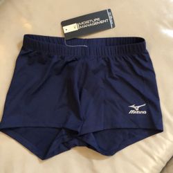 Mizuno Volleyball Spandex Shorts Small NWT