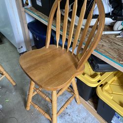 Wooden Bar Stools