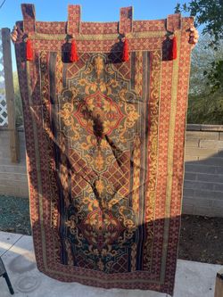 Decorative Tapestry with Fleur de lis