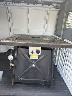 Propane Gas Fire Pit Table