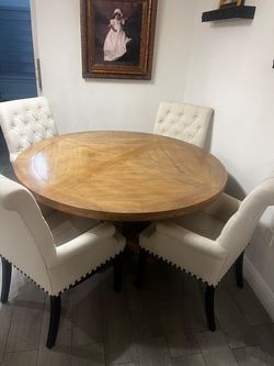 Beautiful Solid Wood Dining Set