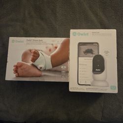 Owlet Dream Sock And Owelt Cam BNIB