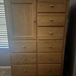Nice tall dresser from Jordan’s