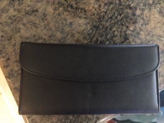 Buxton black never used wallet