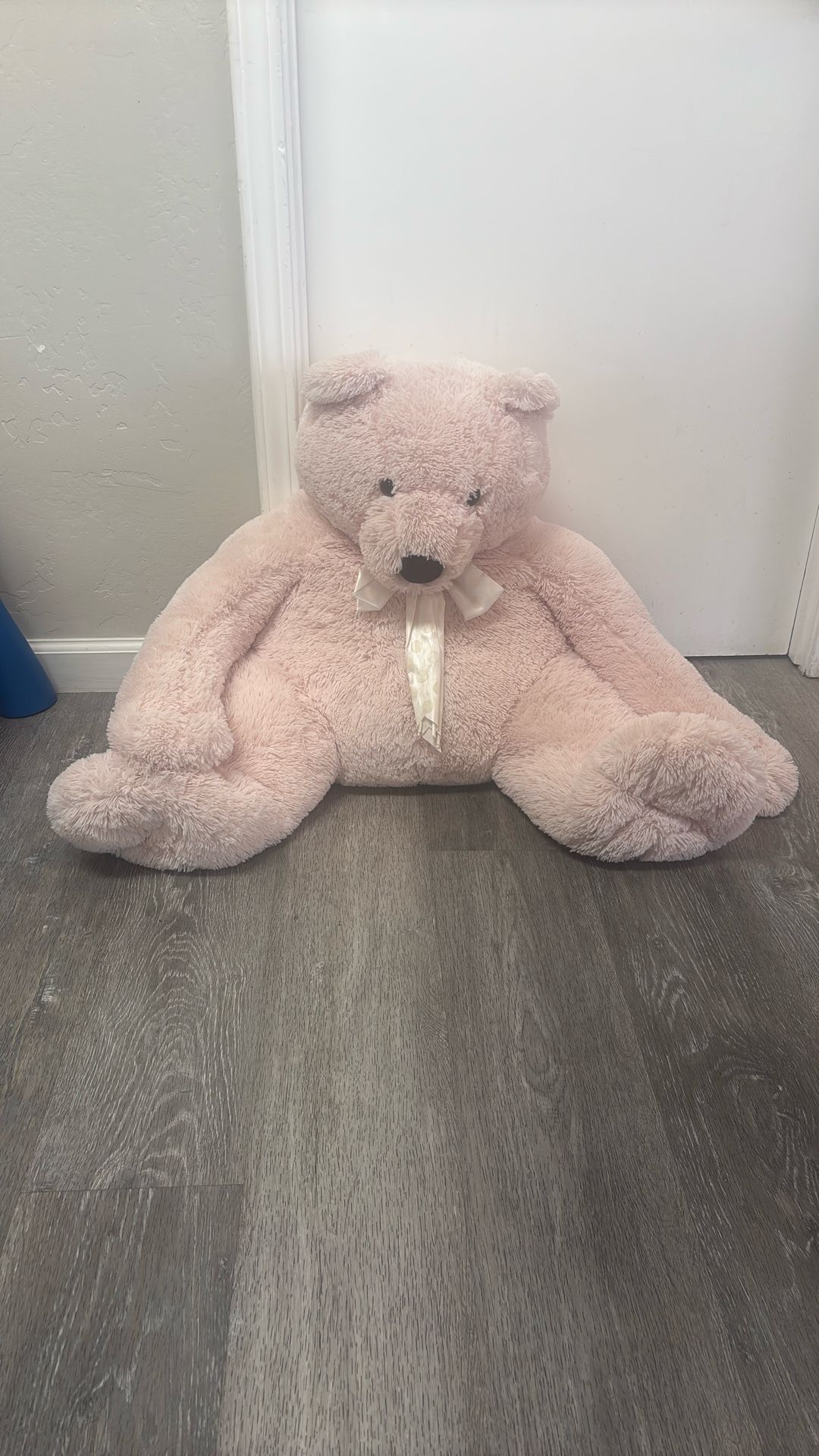 Oversized Pink Teddy Bear