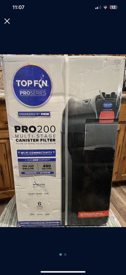 Top Fin Pro200 Multi Stage Canister Filter