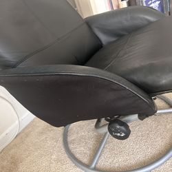 Adjustable Faux Leather Chair