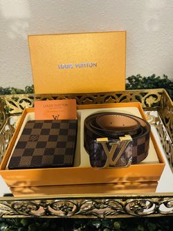 BELT AND WALLET SET