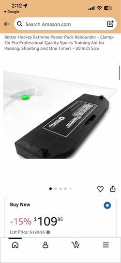 Better Hockey Extreme Passer Puck Rebounder