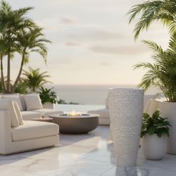 Luxury 3’ tall indoor/outdoor vase
