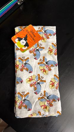 Winnie the Pooh Halloween kitchen towels
