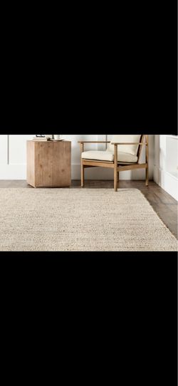 Like New: nuLOOM Jute/Cotton Rug (Natural)
