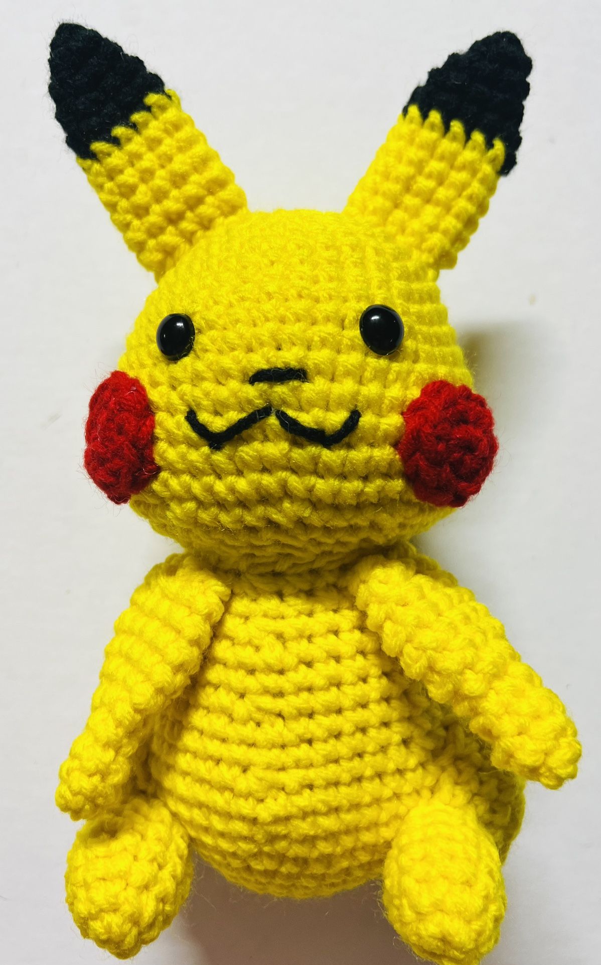 Pikachu Pokemon Crochet Doll PLUSH figure toy Amigurumi handmade NEW-USA seller