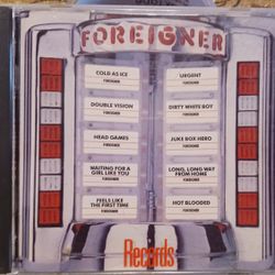 Foreigner 4 Music CD Music Rock Roll Cold Ice Double Vision