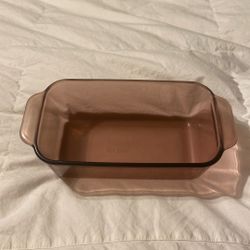 Pyrex Loaf Pan  Glass Baking Dish 213R 1.5Qt-1.5L 8.5"x4.5"x2.5" Corning NY