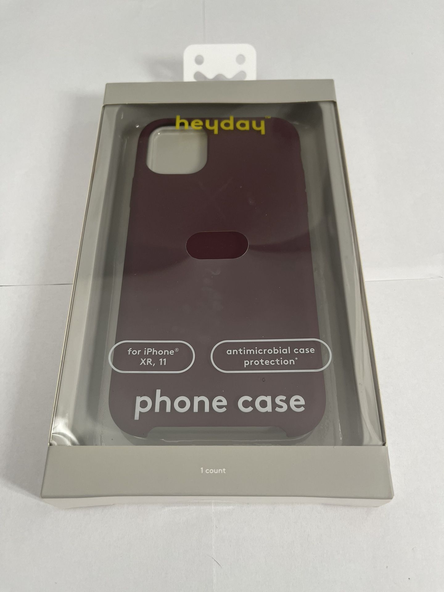 iPhone XR, 11 Case - Maroon (Silicone)