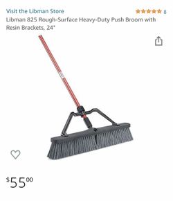 Libman 24” Rough Surface Push Broom 
