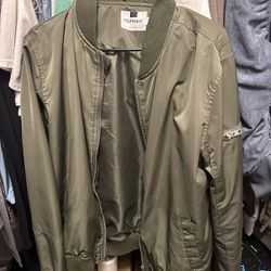 Topman Mens Bomber Jacket 