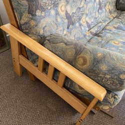 Futon Sofa  Monet Fabric