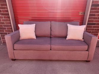 West Elm 76" Gray Henry Sofa *Delivery Available*