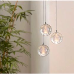 Riverdale 3-light Cluster Globe Pendant - brand new