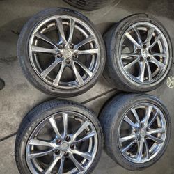 18inch lexus chrome original wheels for sale 5×114.3