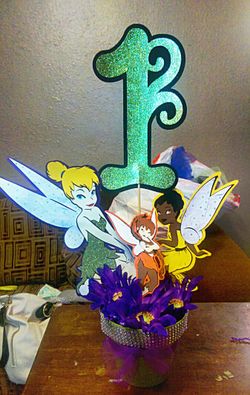 Tinkerbell centerpiece