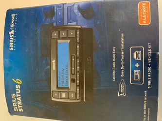 BNIB Sirius stratus 6 satellite radio receiver