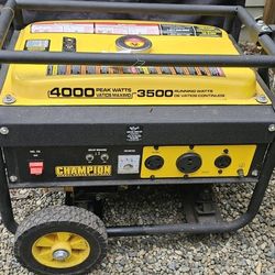Champion 4000 Watt Generator