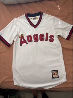 Majestic Cooperstown Collection Anaheim Angels Jersey -SMALL