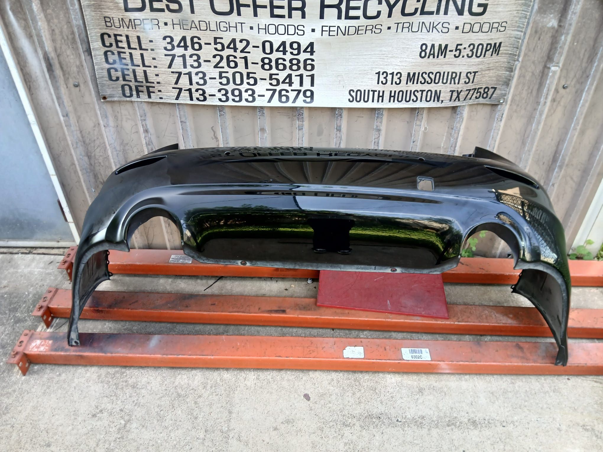 2014-2017 Infiniti Q50 Rear Bumper Used Oem