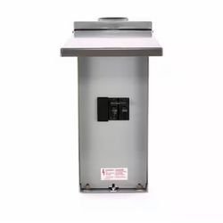 GE 100 Amp Outdoor Circuit Breaker with Enclosure