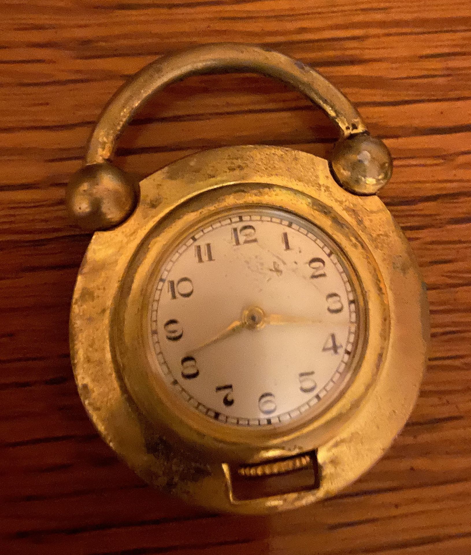Vintage Gold Tone Purse Watch
