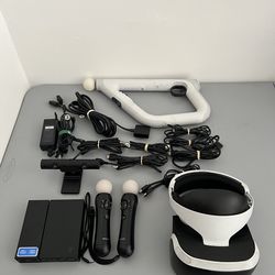 PlayStation VR1 Complete Setup With An Aim Controller