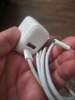 Type C and USB Charger Cable and Box Fast Charger