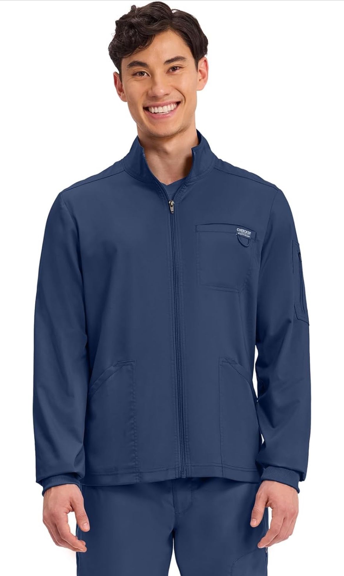 Cherokee warm Up Scrub Jacket
