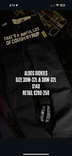 Awful Lot Of Cough Syrup Navy Dickies