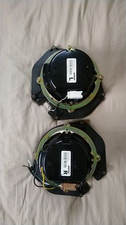2004 to 2006 Nissan Maxima rear deck Bose subwoofers