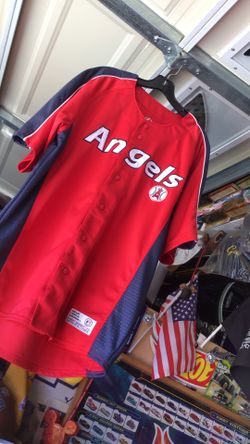 Angels Dynasty Baseball Jersey Size Adult L