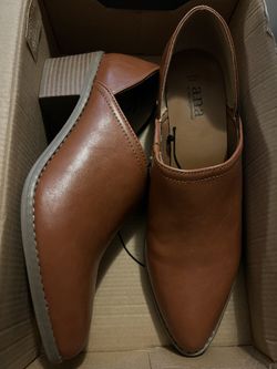 Ana Amity Cognac Color Shoes Size 9 Like New 