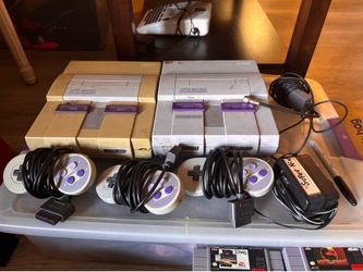 Super Nintendo bundle