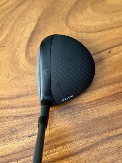 Callaway Elyte X 5 wood Denali Charcoal regular shaft Align Max grip